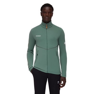 Mammut Fleece Jacket Aconcagua Light ML (Midlayer, Polartec Power Grid Fleece) dark jade Men